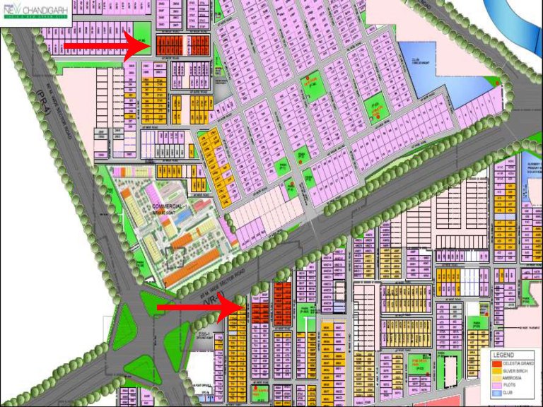 Omaxe Celestia Grand Floors Mullanpur New Chandigarh